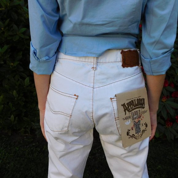 💚Appaloosa vintage Italian denim - high-rise, loose leg - Picture 4 of 8